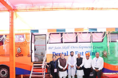 During a program in Meham, Hon’ble CM Sh. Nayab Singh Saini inaugurated our Dental, ENT & Skin Care Mobile Bus for public service.